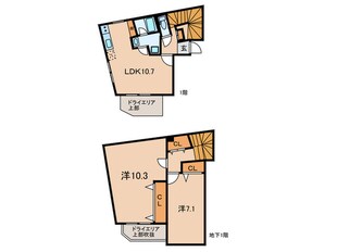 LiveFlat戸越の物件間取画像